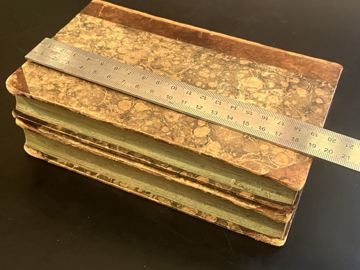 Livres: 2 Antike Bücher 1792 – D'occasion à Wiesenberg par swissantik 8