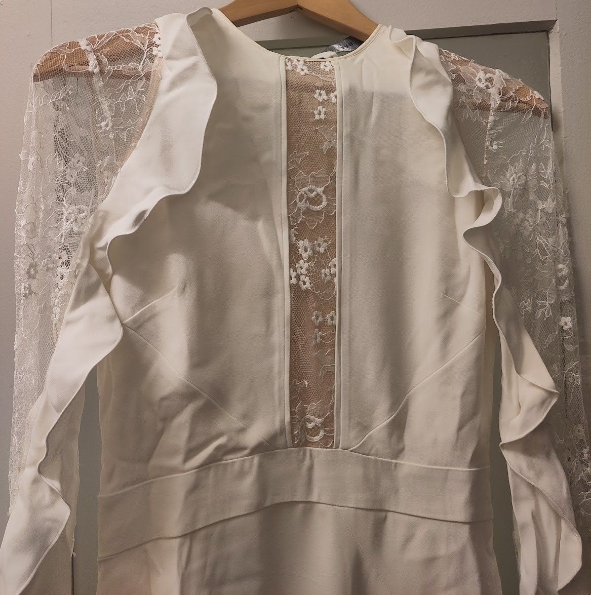 Vestiti: Weisses Kleid von Elie Saab, Gr. S – Usato da Lugano venduto da kat_lm5b 1