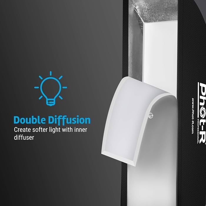Blitze: Umbrella Style Strip Softbox + Honeycomb Grid Bowen – Gebraucht aus Goldau von Kseniya123 2