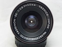 1961 Auto Yashinon DX 35mm f2.8 M42 Tomioka #v1