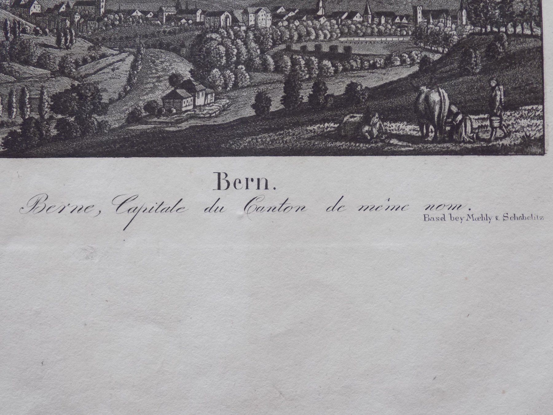 Gravures: Bern Gesamtansicht – D'occasion à Risch par Rischli15 2