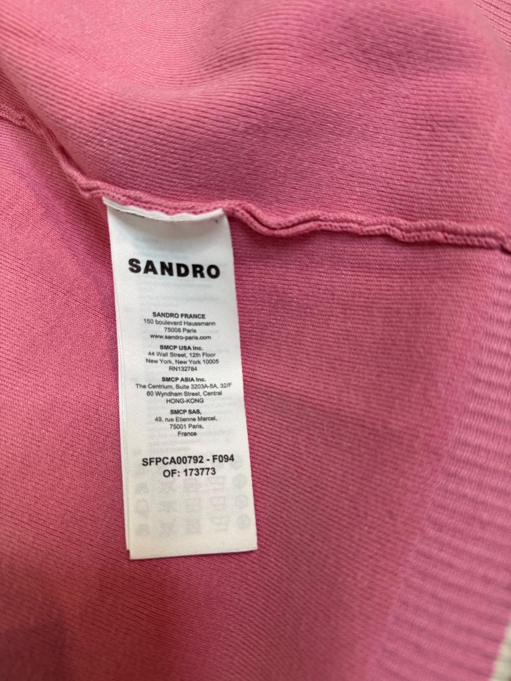 Giacche: Sandro Cardigan rosa/creme – Usato da Schlierbach venduto da gnatcatcher 2