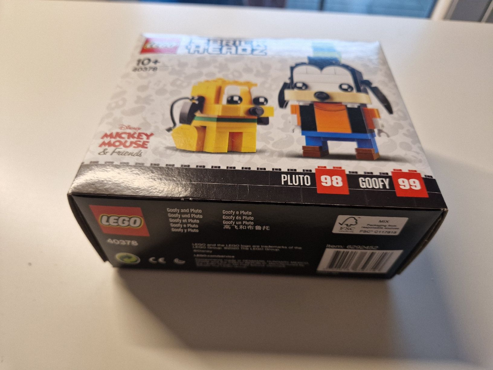 Lego Kit di costruzioni: LEGO BrickHeadz 40378 Pluto e Goofy – Nuovo e nell'imballaggio originale da Romont FR venduto da raj_sjv9 9