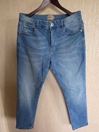 Jean Next Denim Goods Co bleu coupe slim taille 32S