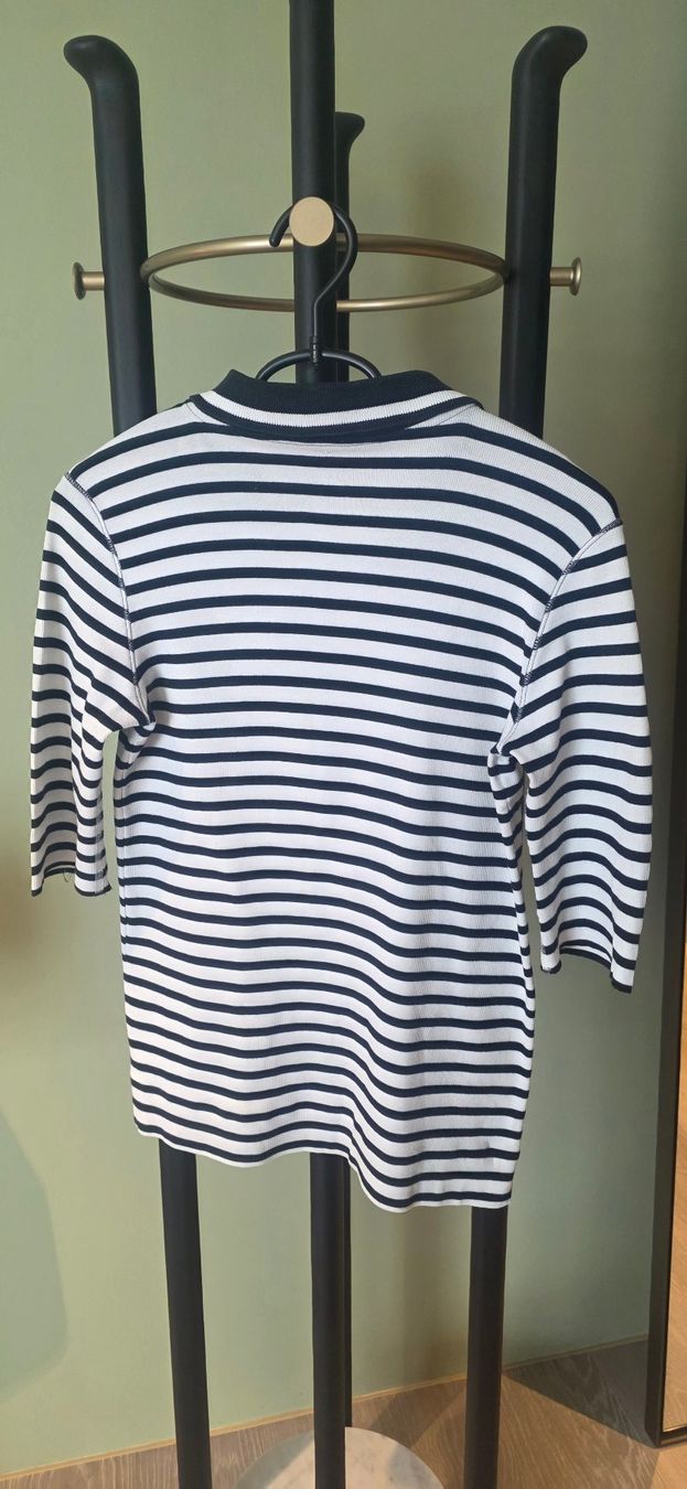 Marc Cain Magliette Polo: Marccain Poloshirt, gestreift, Gr. 36 – Usato da Wädenswil venduto da Minerva01 2