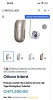 Oticon Intent Hearing Aids - Like New, Complete Set!