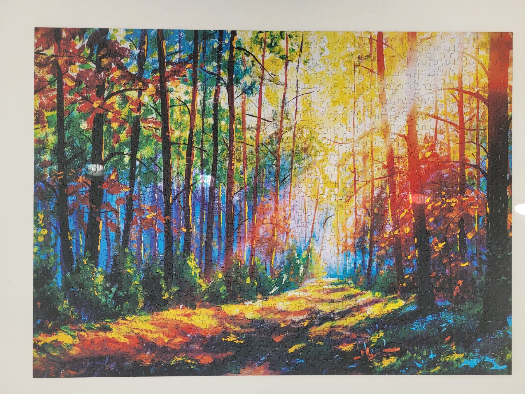 Puzzle: 1000 Teile Puzzle "Wunderschöner Wald" MaxRenard – Usato da Niederbipp venduto da Schlako