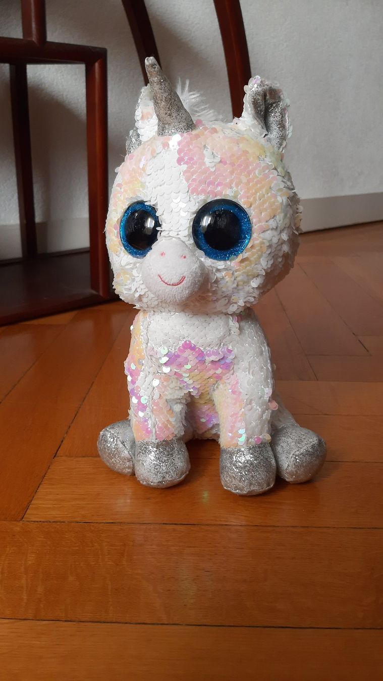 Giocattoli: Peluche licorne paillettes – Usato da Fribourg venduto da metalhands 1