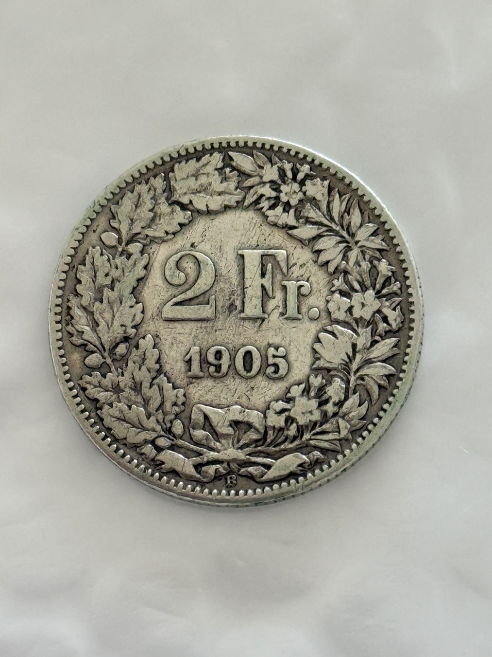 Tutti le monete: 2 Franken 1905  Silber, Rar – Usato da Wallisellen venduto da SWISS_SILVER1
