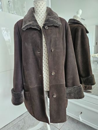 Wintermantel Lammfell Jacke von Quadro 1a Qualität Gr. 48