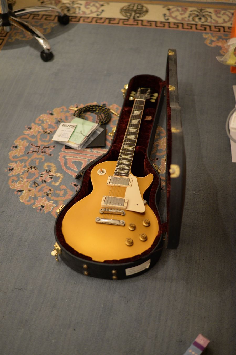 Gibson Strumenti musicali: Gibson Custom 57' Les Paul Gold Top E- Gitarre – Usato da Ebnat-Kappel venduto da eri_p2sk