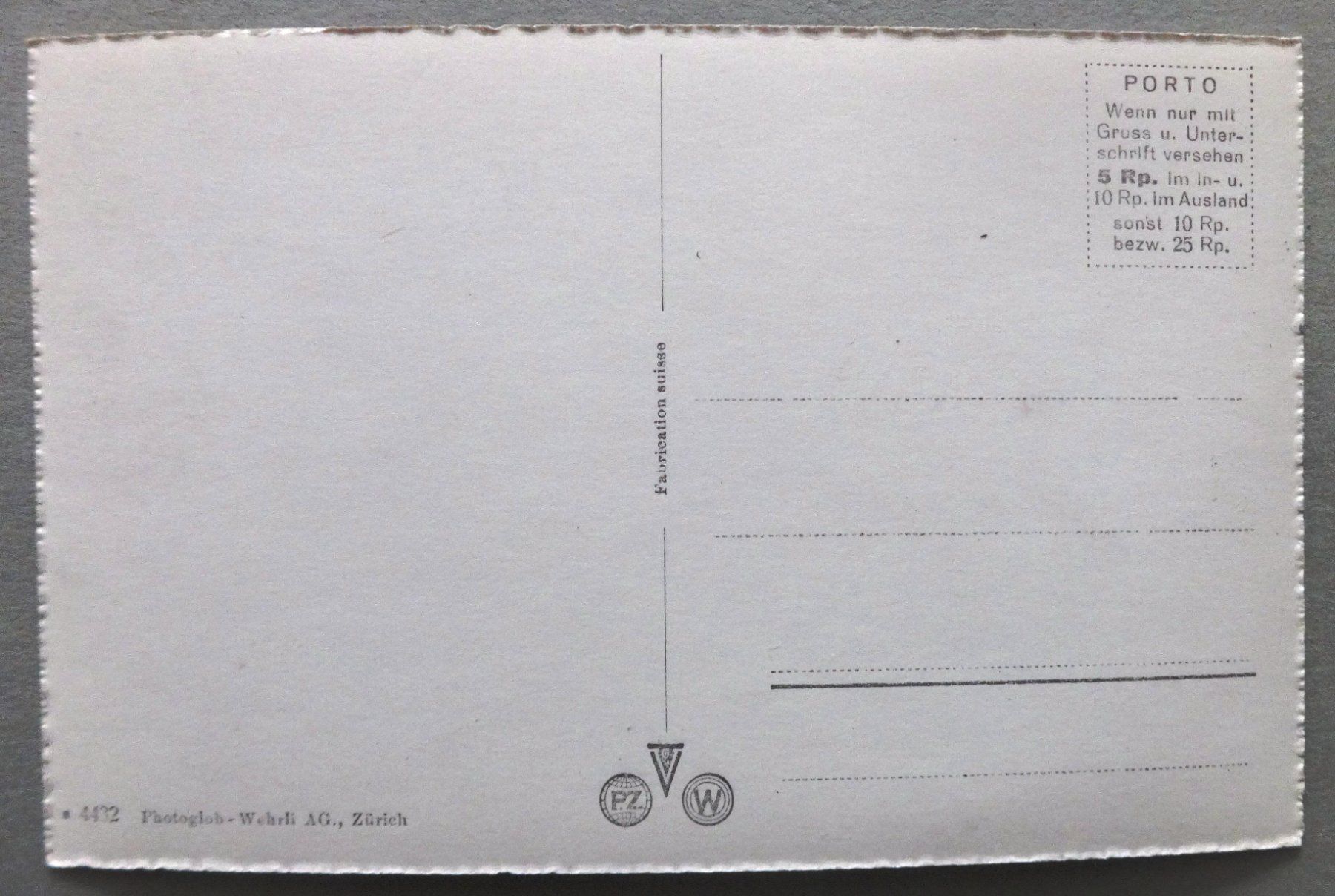 Cartoline postali: Lütschine mit Jungfrau – Usato da Fétigny venduto da Billy2miny 1