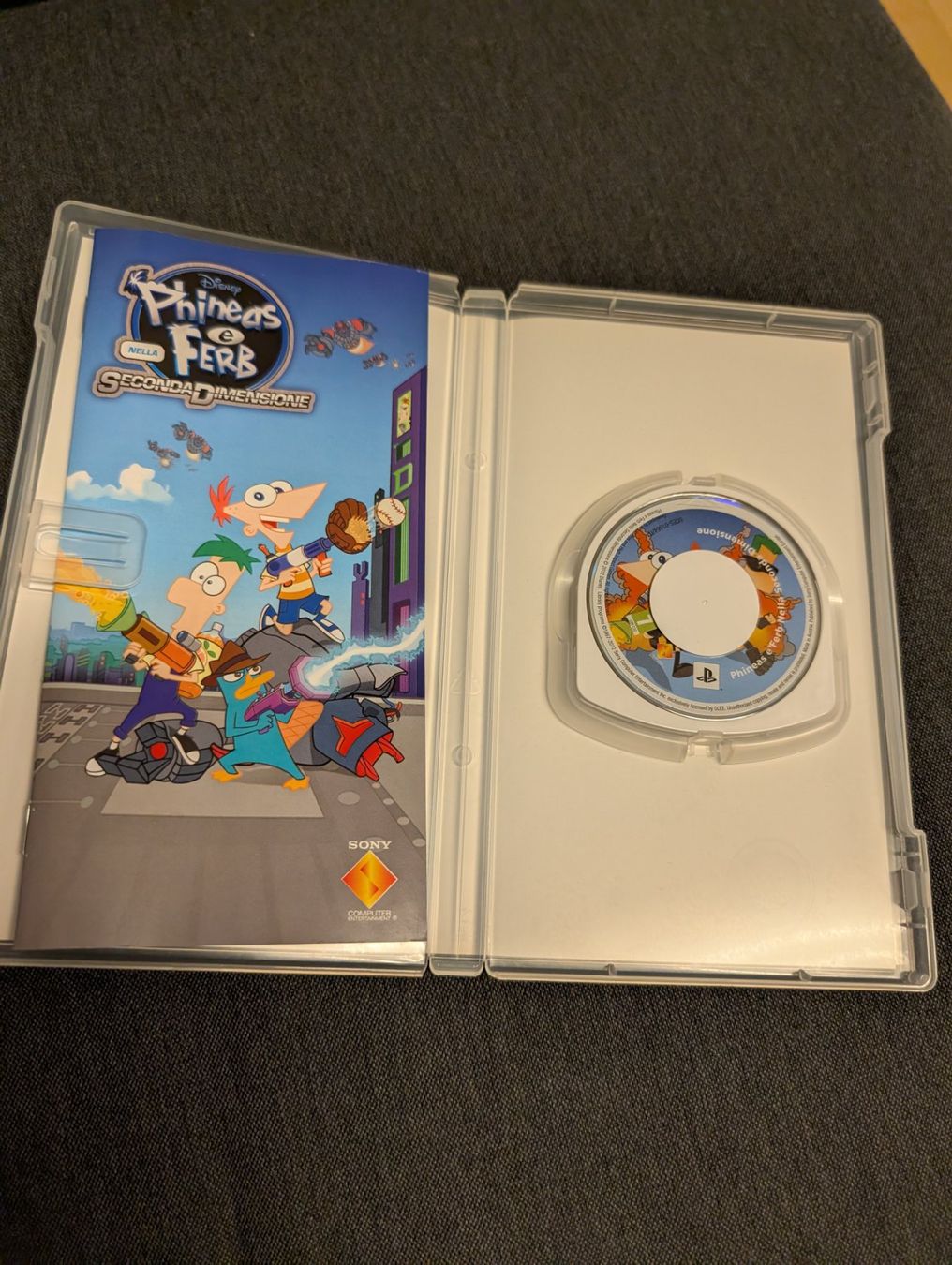 Jeux: Phineas e Ferb nella seconda dimensione Sony psp – D'occasion à Giubiasco par Tici__nerd_Giubiasco 2