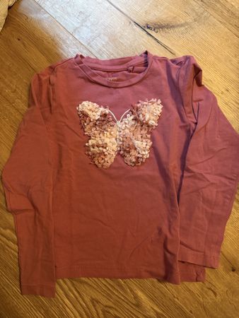 Mädchen Langarmshirt OVS Schmetterling Grösse 104 3-4 Jahre