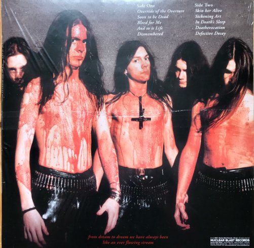 Schallplatten: Vinyle Dismember Like An Ever Flowing Stream Cyan Black – Gebraucht aus Etoy von vin_hss9 1