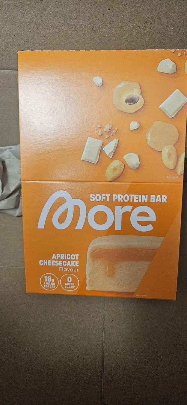 More Nutrition Cibi & Specialità: More Soft Protein Bar Aprikose Cheesecake  – Nuovo e nell'imballaggio originale da Schlieren venduto da Disneylover