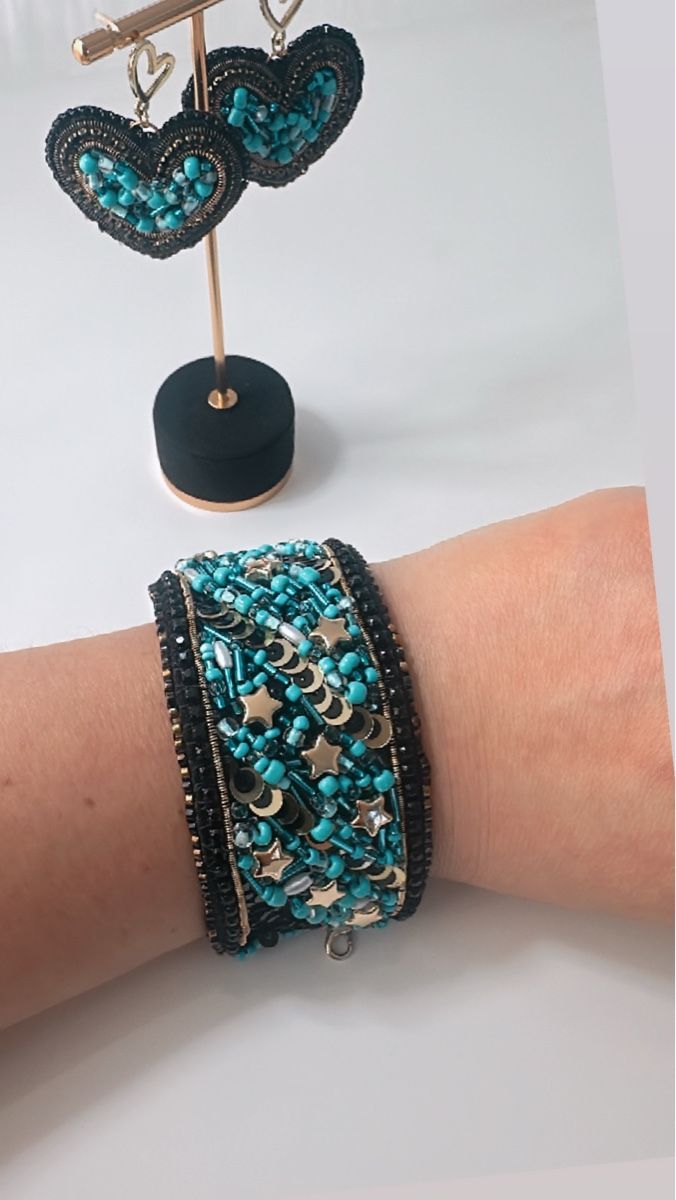 Bracciali & Braccialetti: Boho Beaded Cuff Bracelet - Perfect Summer Accessory! – Nuovo (secondo la descrizione) da Oftringen venduto da Eylem79 4