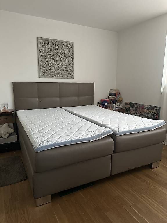 Letti: Boxspringbett Souplesse 180x200 cm / beige  – Usato da Zürich venduto da chr_t5nz