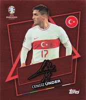 Topps EURO 2024 Swiss Edition SP TUR mit Signatur