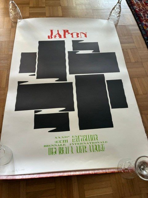 Grafica & Litografie: Litho Japon von Raimond Hains – Usato da Volketswil venduto da Schnieke