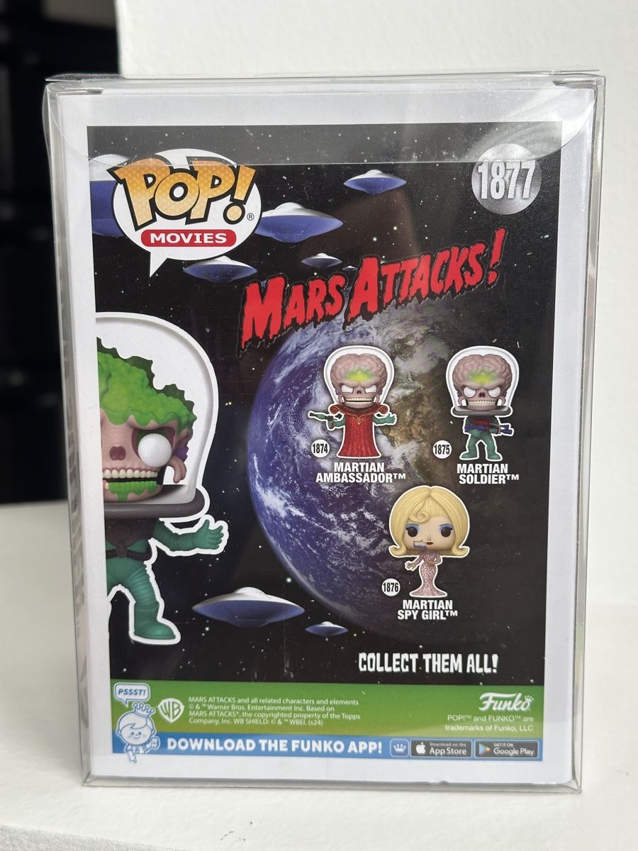 Funko Statuette: Funko POP! Mars Attacks Martian Soldier 1877 Limited – Nuovo e nell'imballaggio originale da Mettmenstetten venduto da ppakeots 2