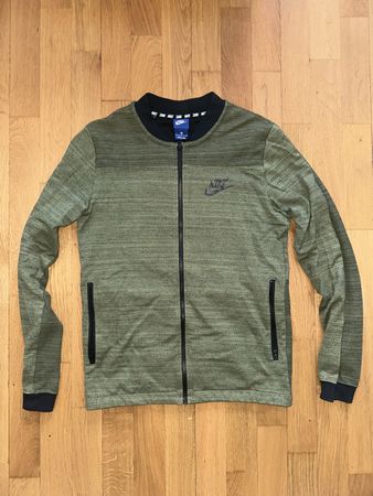 Nike Trainingsjacke Grün/Schwarz, Grösse S