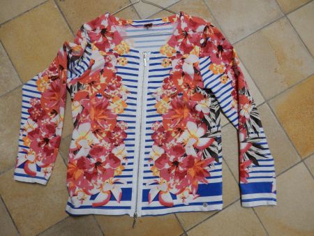 spezielle Jacke mit Blumenmuster von OLSEN 'M' Top Zustand