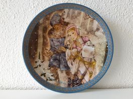 "DIE REISE" Sulamith Wülfing Assiette murale / Wandteller