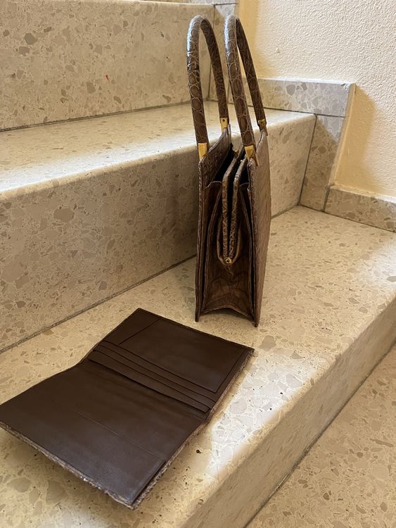Echte Vintage Krokotasche! (Neu (gemäss Beschreibung)) in Bettlach