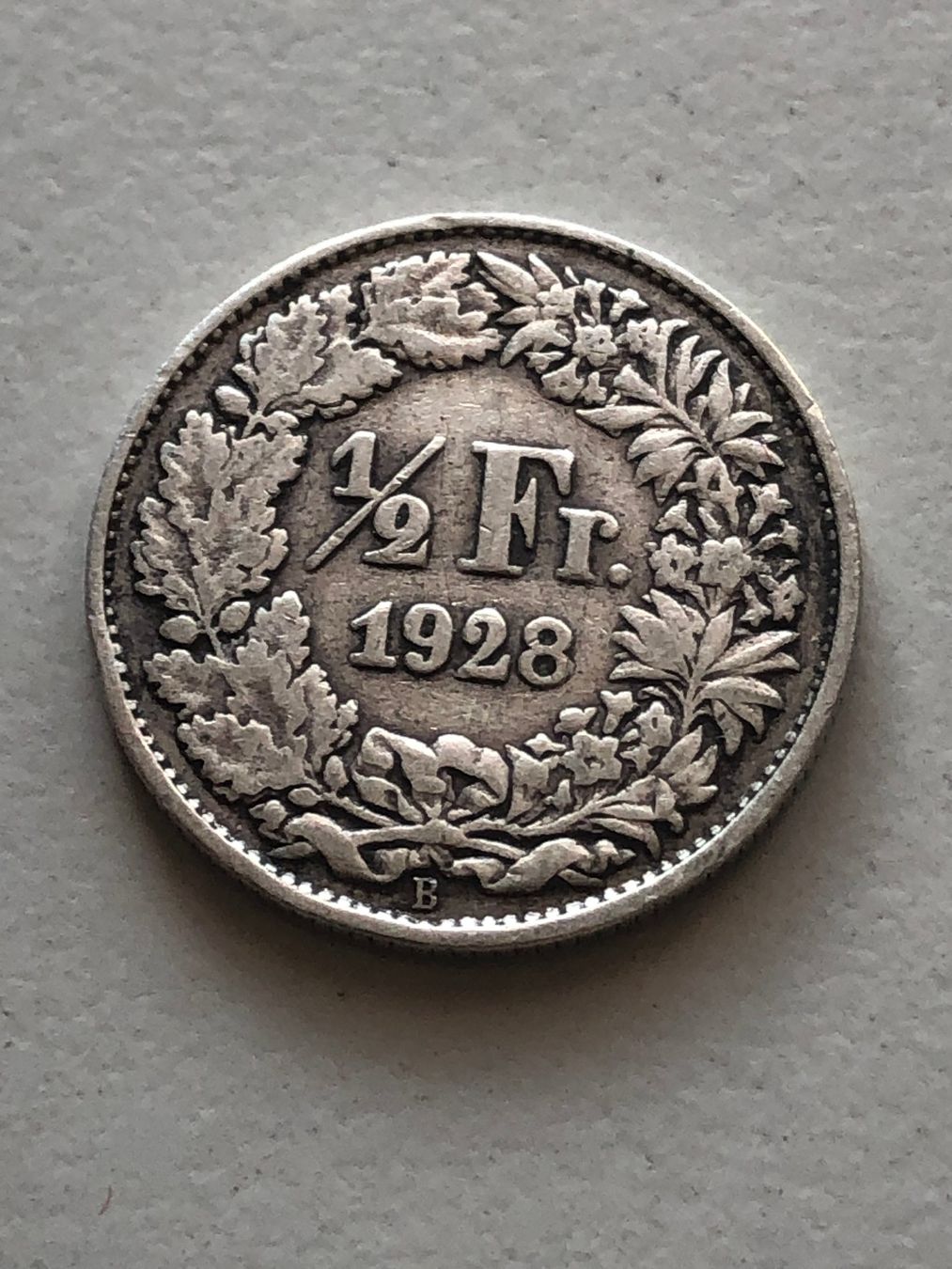 Tutti le monete: 50 Rp. 1928 – Usato da Schötz venduto da Odpa