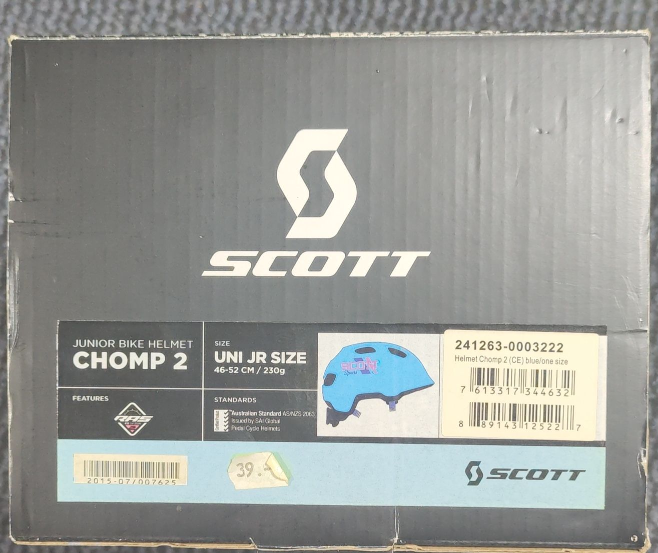 Scott Caschi: Scott Junior Bike Helmet Chomp 2 – Nuovo e nell'imballaggio originale da Neuendorf venduto da Dertovo