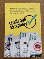 Kartenspiel Challenge Akzeptiert