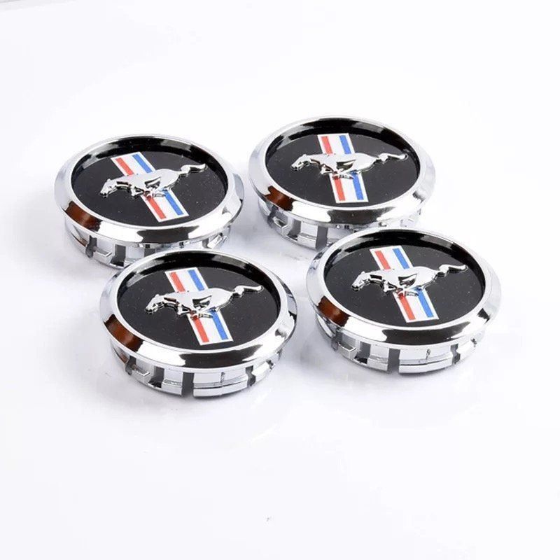 Tutti pezzi di ricambio auto: Mustang 68mm Radmitte Abdeckkappen – Nuovo e nell'imballaggio originale da Unterägeri venduto da RmOnline 1