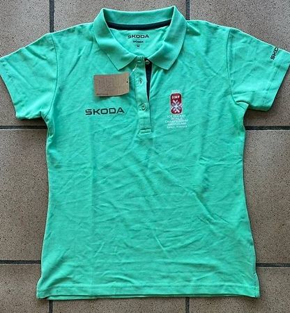 T-Shirt Polo Shirt grün Gr M und L IceHockey Weltmeister