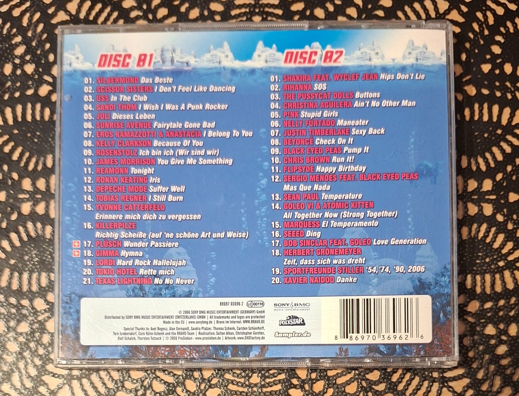 CD: Bravo Hits - The Hits 2006, 2CD Hit Compilation Sampler 2006 – Usato da Amriswil venduto da Celini3 1