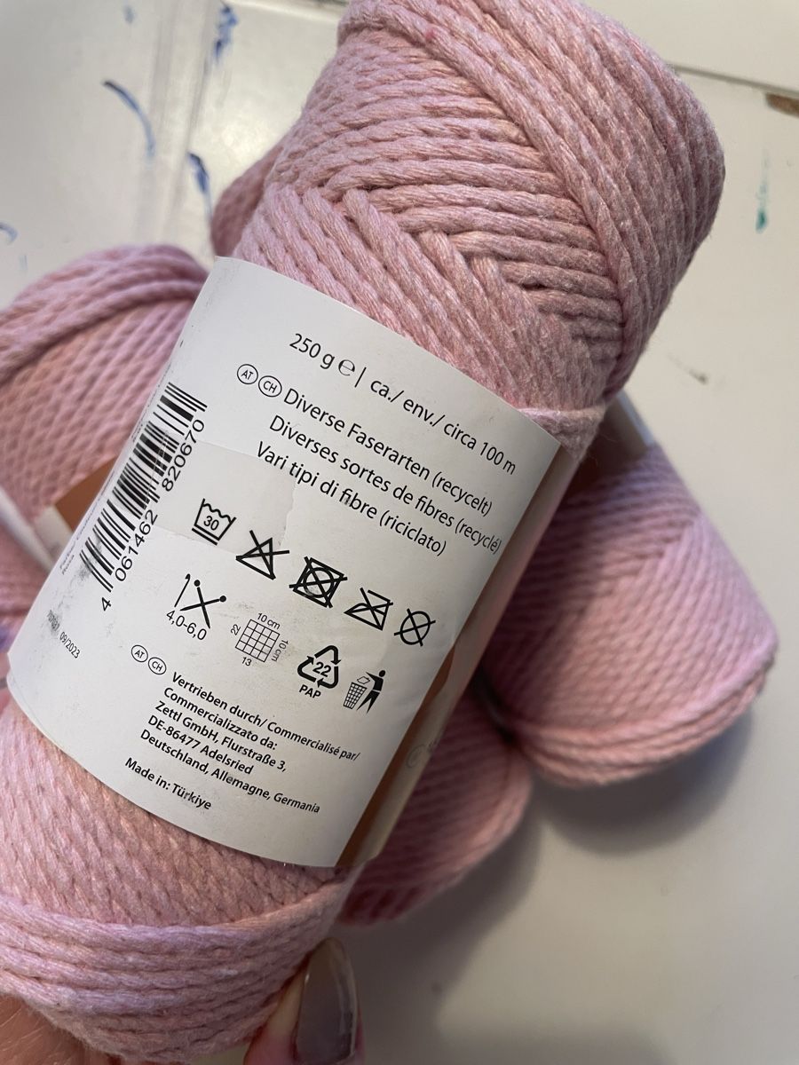 Cordicelle & Fili: Makramee Garn, 4x 250g, Baumwolle – Nuovo (secondo la descrizione) da Biel-Benken BL venduto da Marsha02 1
