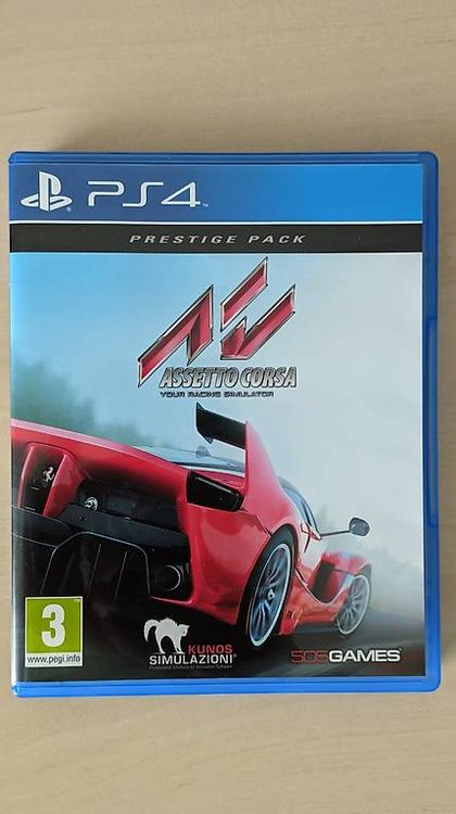Assetto Corsa Your Racing Simulator PS4 PAL FR Sony PlayStation 4