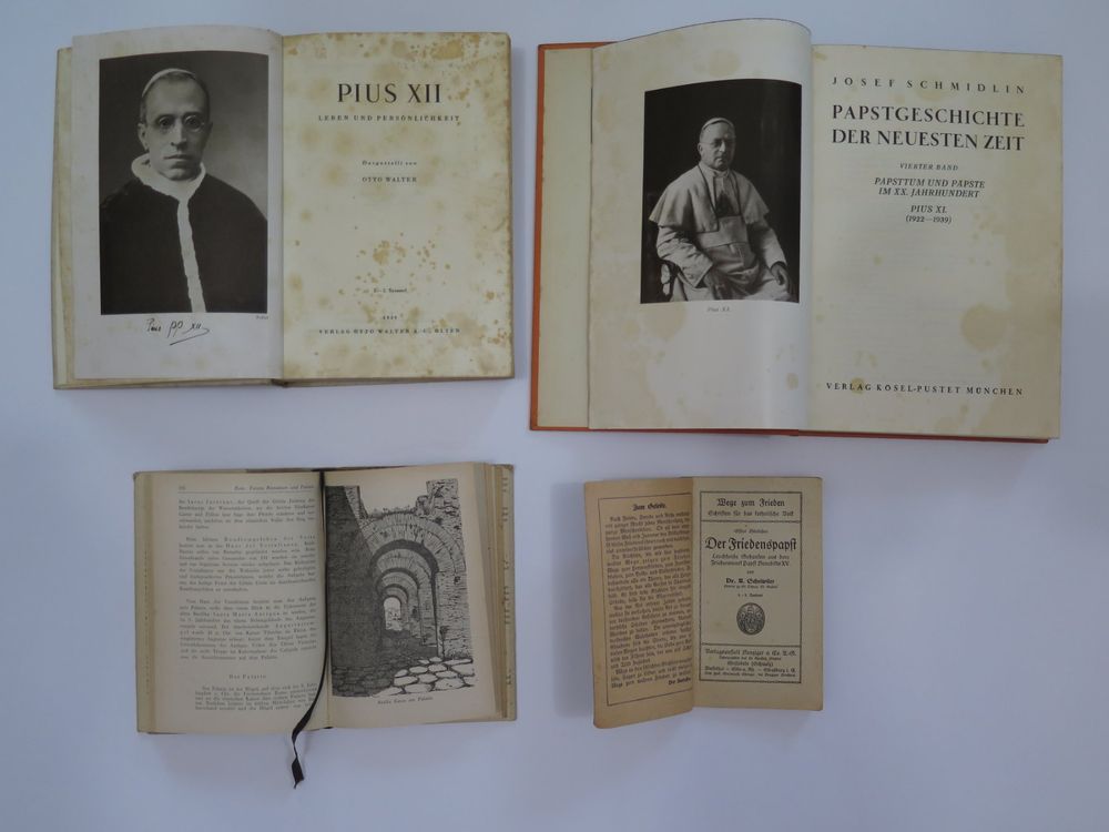 Livres: Rom - Papst - Papsttum - Konvolut 5 Bücher - 1913 - 1949 – D'occasion à Zwingen par Tigertimmi 1