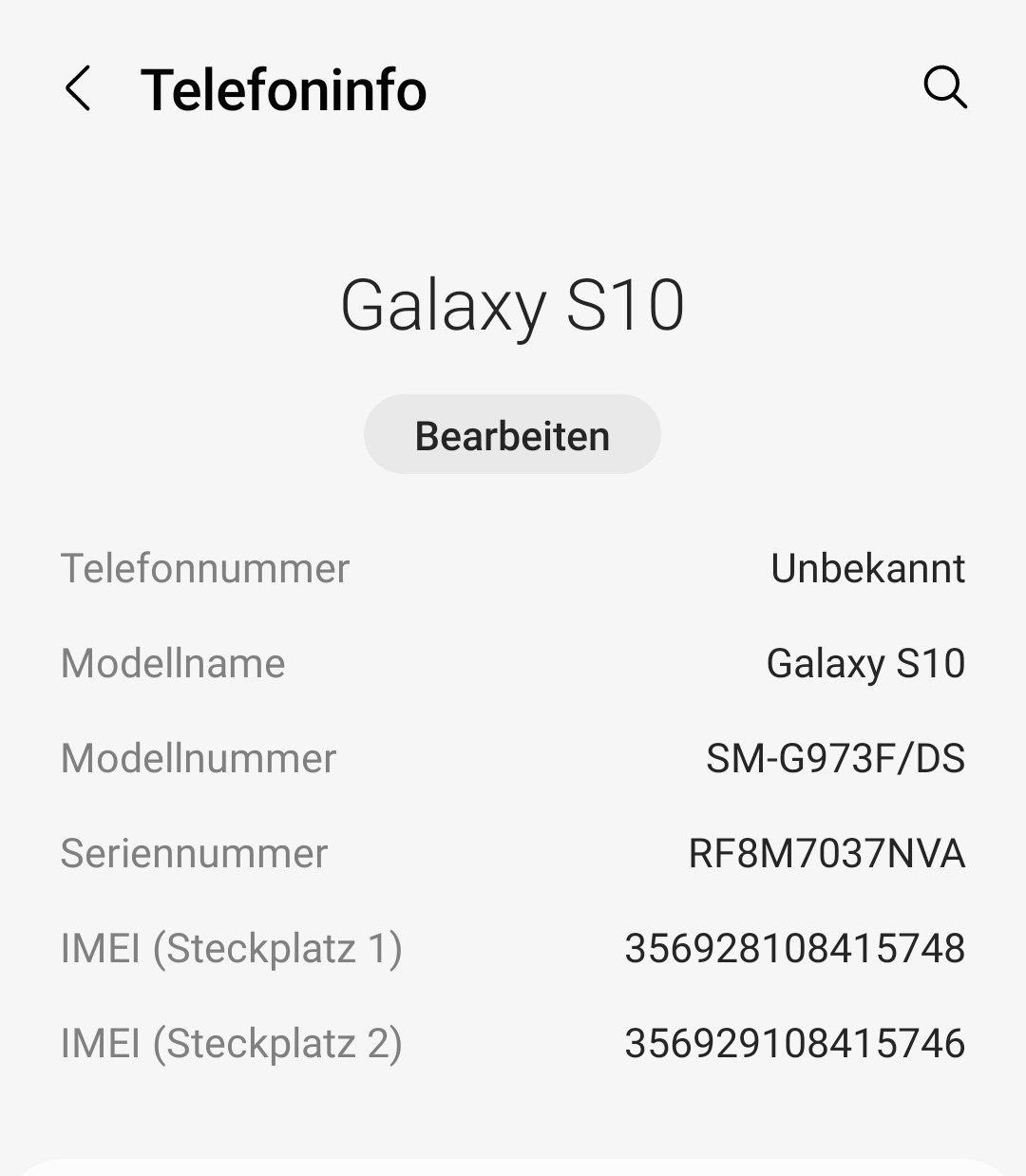 Samsung Handys / Smartphones: Samsung Galaxy S10 G973F / DS – Gebraucht aus Giswil von online-Brockenhaus 3