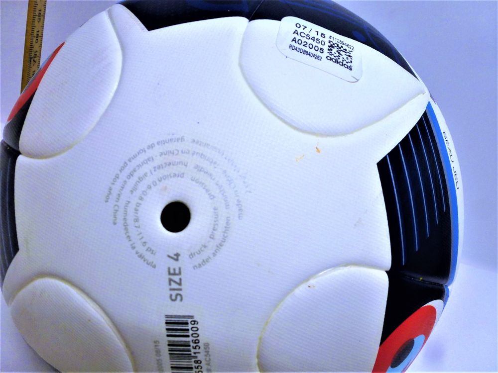Ballon PVC UEFA Euro 2016 Mondo, 23 cm - Jeu d'adresse extérieur