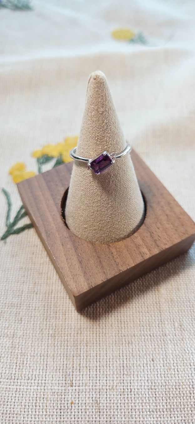 Anelli: NEW - S925 Amethyst Ring (Adjustable) – Nuovo (secondo la descrizione) da Zürich venduto da cin_wcf6 4