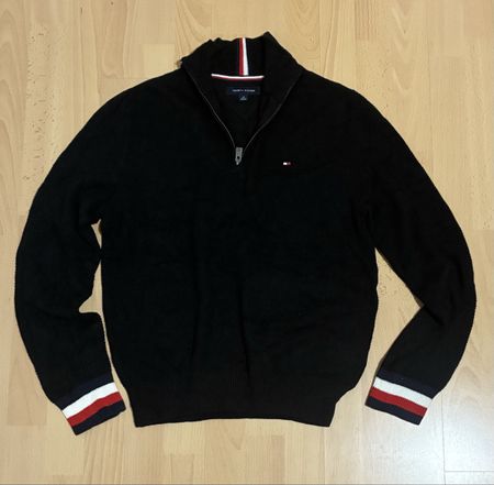 Herren Pullover Tommy Hilfiger schwarz Grösse S guter Zustan