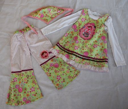 neu Tunika, Hose, Tuch gr.128