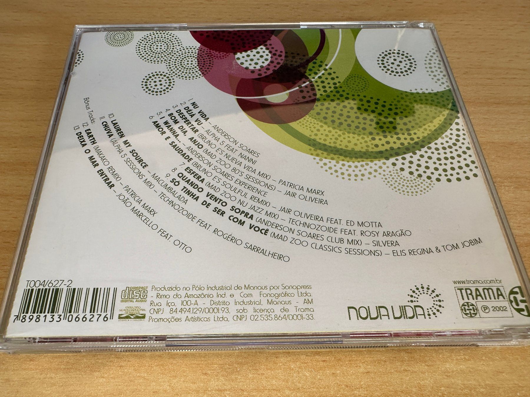 CD: Various – Nova Vida Vol. 1 – Usato da Rikon im Tösstal venduto da Alpenmutz 1