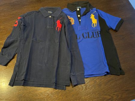 Lot de 2 polos Ralph Lauren garçon 8 ans