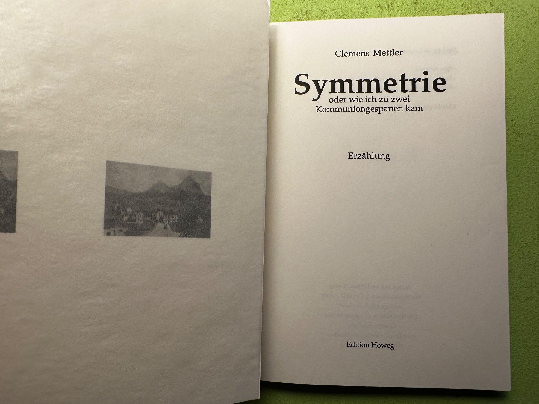 Libri: Clemens Mettler: Symmetrie. – Usato da Zürich venduto da allp 1