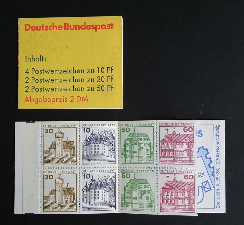 Deutsche Bundespost Zwei Spezielle Markenhefte, Postfrisch | Kaufen Auf ...