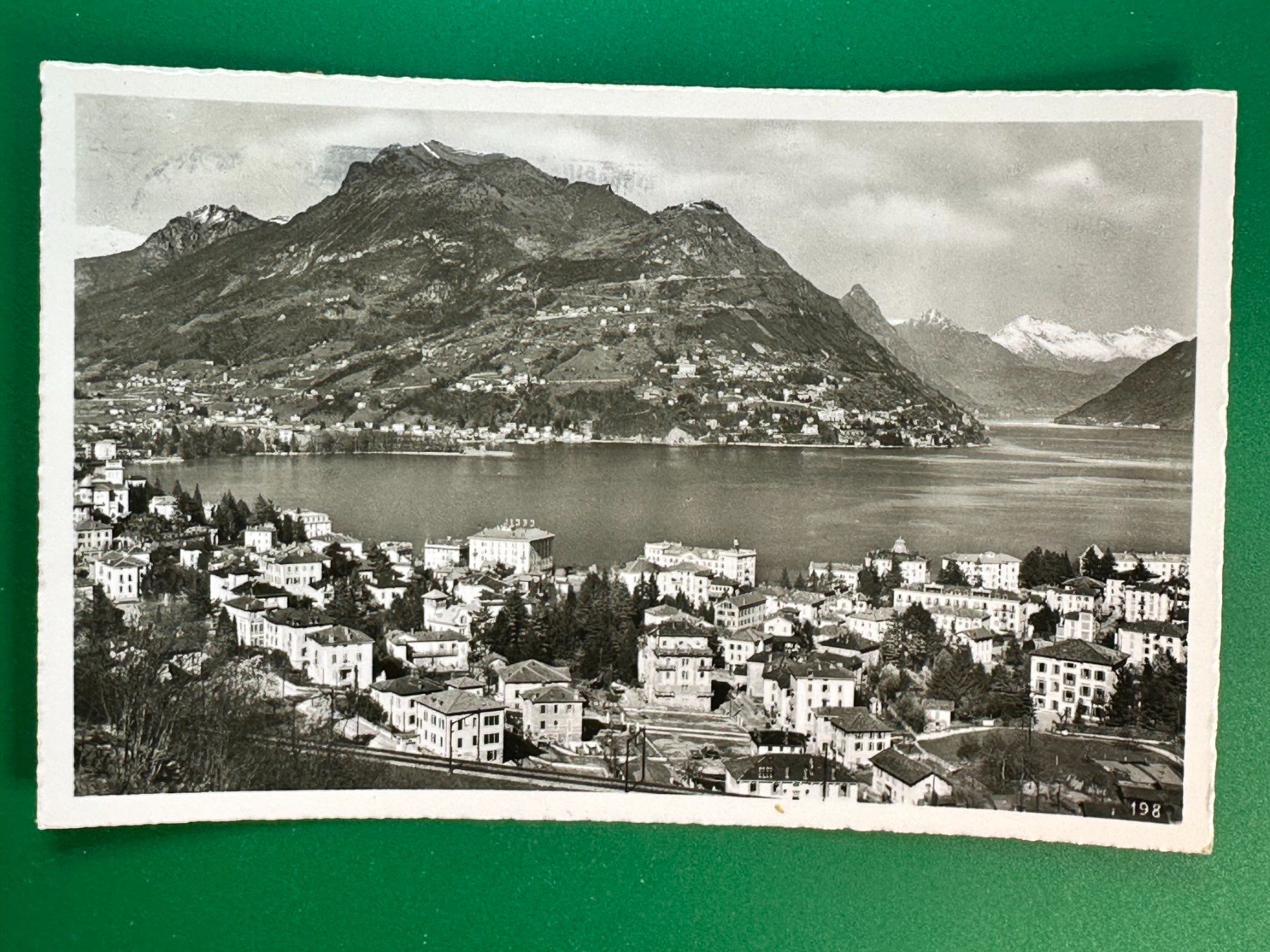 Cartes postales: Lugano-Paradiso e Monte Brè – D'occasion à Steg VS par _vinci_