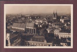 BASEL - Panorama von der Elisabethenkirche