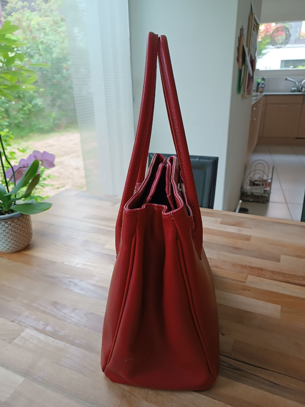 Borse da donna: Tasche Leder rot – Nuovo (secondo la descrizione) da Basel venduto da kau_d97h 1